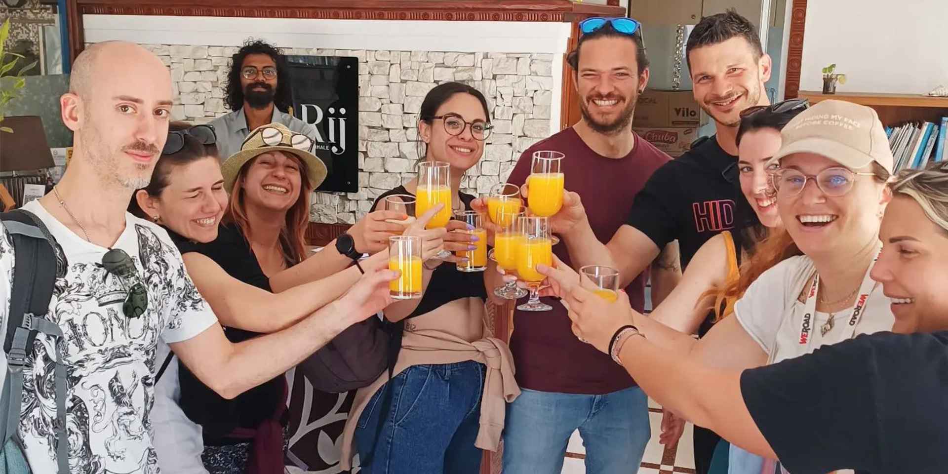 Welcome drinks 
