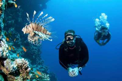 Scuba diving, first experience with diving with private instructor